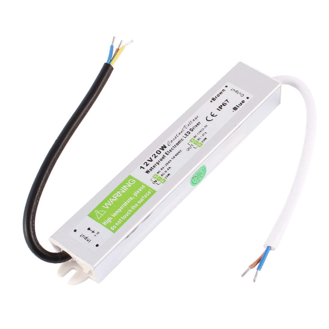 transformateur, Alimentation de Pilote à Courant Constant étanche AC 90-250V for LED 12V 20W(AC 90-220V Wasserdichte Konstantstromtreiberleistung für 12V 20W LED