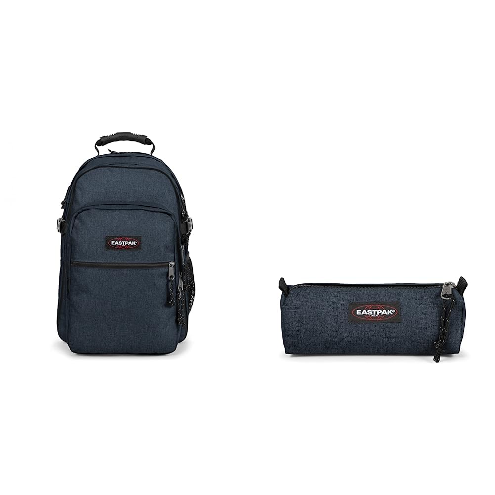 Sac à dos Eastpak Tutor robuste grand volume extensible 39L bleu - 8