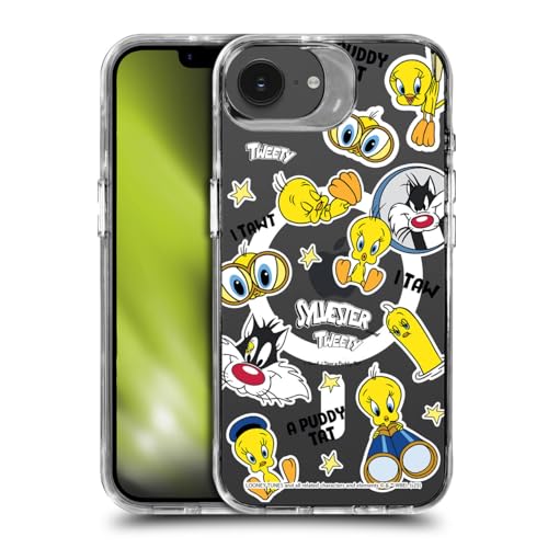 Étui iPhone 16e Looney Tunes Head Case Designs antichoc compatible MagSafe
