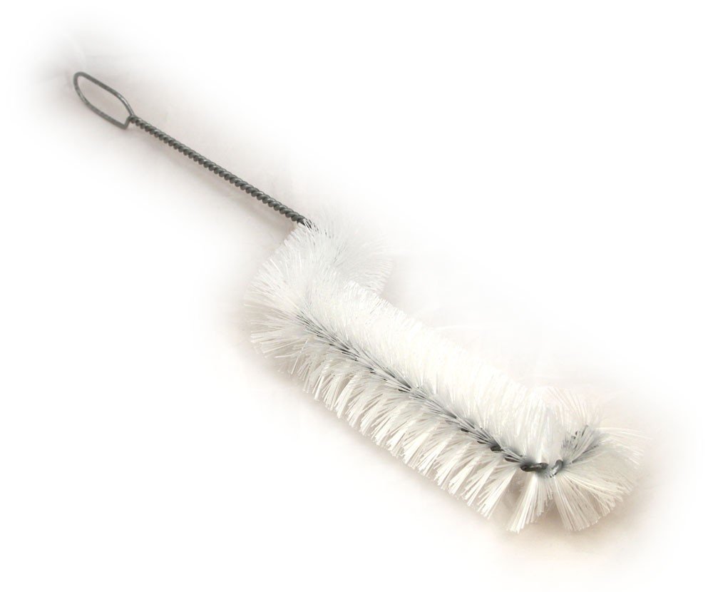Home Brew & Winemaking - Cranked Nylon Jar brush Brush - Ideal For Demijohns