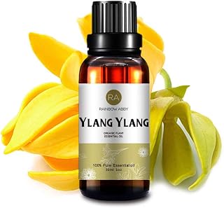 Ylang Ylang Essential Oil 30ml (1oz) - 100% Pure Premium Grade for Aromatherapy Diffuser, Massage, Skin Care