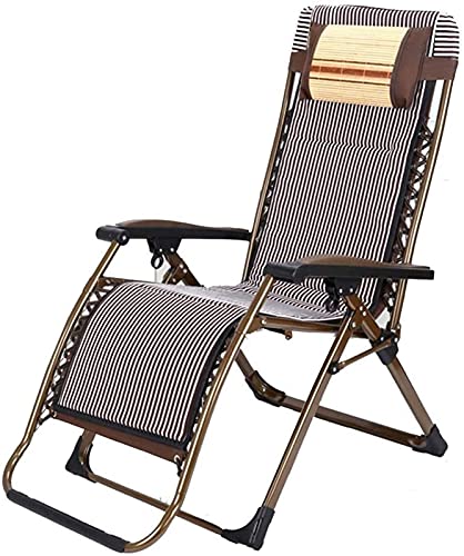 Silla reclinable plegable de bambú portátil, cómoda tumbona al aire libre para camping, playa y relajación en el patio, asiento perfecto para el jardín de verano