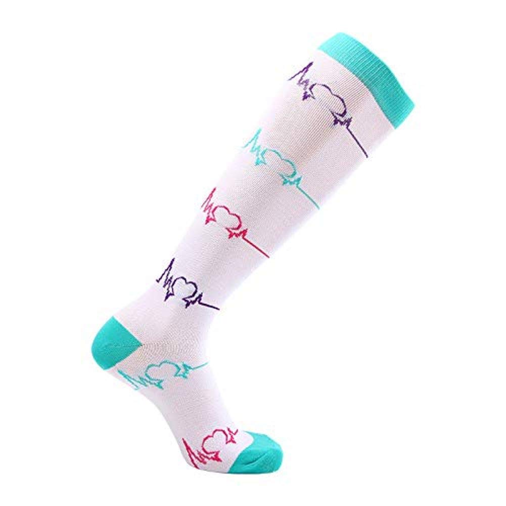 Chaussettes de compression stretch à ondulations pour le sport outdoor - 2