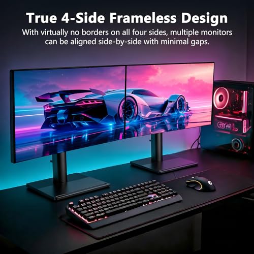 Image of Z-Edge 27 inch Gaming Monitor, 2K QHD 1440P144Hz Fast IPS Monitor, MPRT 1ms Monitor Gaming, 1.07B Colors, 100% sRGB, A27Q Frameless Bezel, A27Q 1X DP 1.4 Port and 1X HDMI 2.0