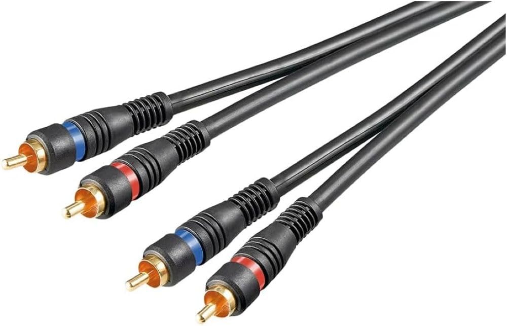 2xRCA/ 2x RCA Cable HIGH QUALITY OFC 1.5m 50032
