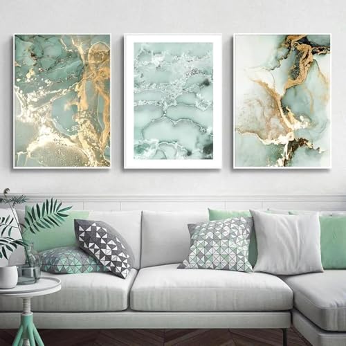 Sublimez un mur vide grâce aux affiches murales abstraites 30x45cm avec palmier doré et corail