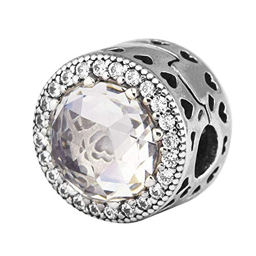 PANDOCCI 2017 Herfst Radiant Harten Stopper Clip Kralen 925 Sterling Zilver DIY Past voor Originele Pandora Armbanden Bedel Mode Sieraden