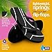Shower Shoez Women's Non-Slip Pool Dorm Water Sandals Flip Flops (Black/White, numeric_9)