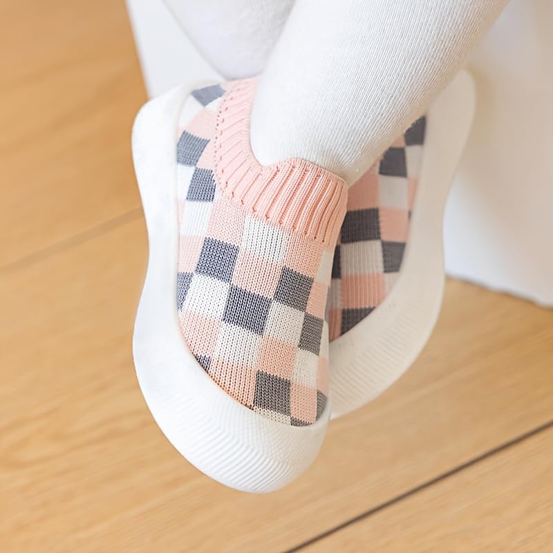 Toddler boy Shoes 6-Month-Old to 3-Year-Old Baby Boys and Girls Spring and Autumn Soft Bottom Learning Shoes Anti-Slip Outdoor Shoes Sports Casual Shoes,4