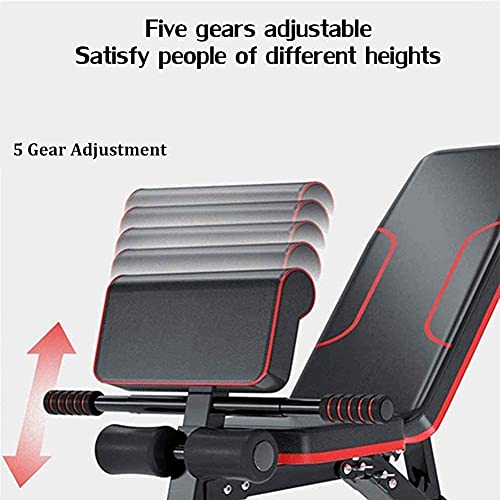 ilbcavne Oefenbank Verstelbare, Heavy Duty Weight Bench Utility Workout Bank Met Preacher Pad Voor Thuis Gym, 550 LBS Capaciteit - Image 7