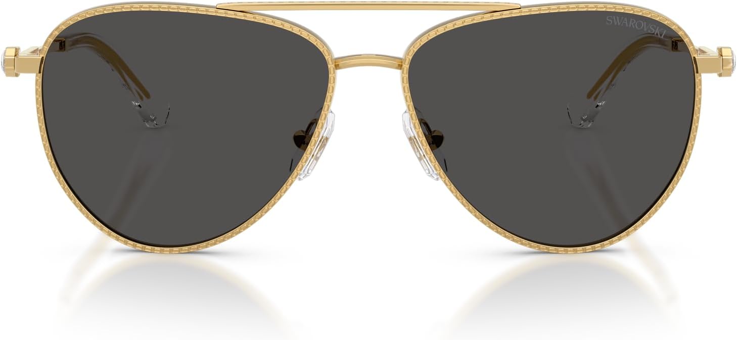 Swarovski womens Sk7031 Aviator Sunglasses