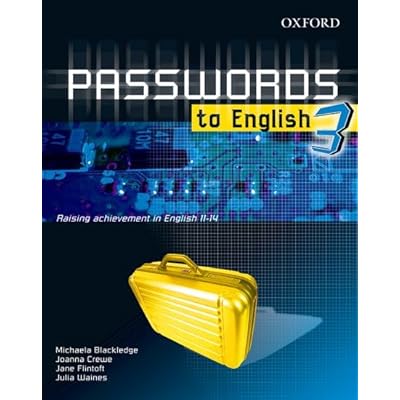 Passwords to English: Y9: E-Resource Pack 3