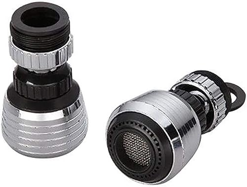 Miniatura 3 de LRRH Grifo giratorio de ahorro de agua de 360 rotaciones, adaptador de filtro de boquilla #0028/4
