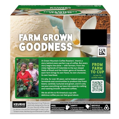 Green Mountain Coffee Roasters French Vanilla Coffee, Keurig Single-Serve K-Cup Pods, Light Roast, 48 Count