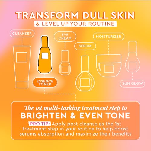 Glow Recipe Cloudberry Brightening Toner + Essence Skincare - CoQ10 Face Toner to Strengthen Skin Barrier + Hydrating Rice Water, Vitamin C, E & 5% Glycerin to Soften & Even Skin Tone (75ml) - Image 3