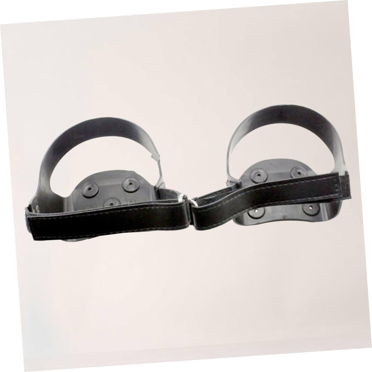 LIFKOME Tacchetti Scarpe Manopole 5 Denti Punte Delle Scarpe Ramponi Per Tacchetti Da Ghiaccio Tacchetti Per Ghiaccio e Neve Ramponi a 5 Denti Salita Tacchetti Di Trazione Black