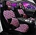 Produktbild Winter-unten Auto-Sitz, warme und bequeme Auto-Sitzabdeckung, geeignet for die meisten Fünfsitzer Autos, Rosa