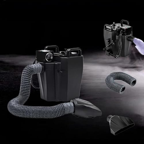 Dry Ice Machine, 3500W Lying Smoke Fog Machine Indoor Outdoor, 150m²/1614ft² Dry Ice Fog Maker for Smoke Effects, Dry Ice Low Lying Fog Machine for Wedding DJ Performance Christmas Party (3500W)