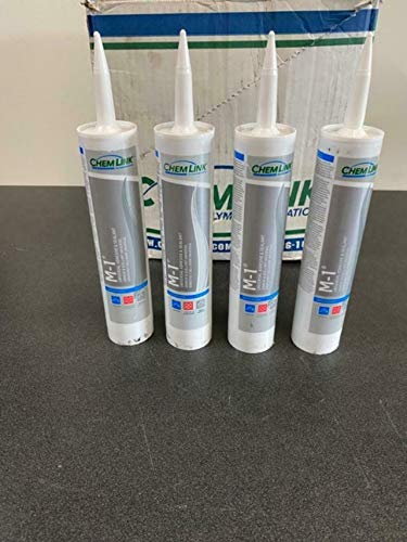 4 Pc of M1 Black Universal Adhesive/Sealant (4) 10oz Tube Miami Dade Hurricane