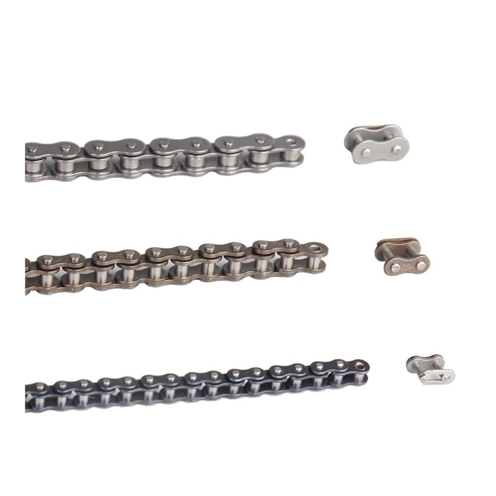 Para una cadena de transmisión industrial pequeña de 1/1,5/5 metros de largo, una sola fila 03C 04B 04C 05B (04C-1 1,5 metros)