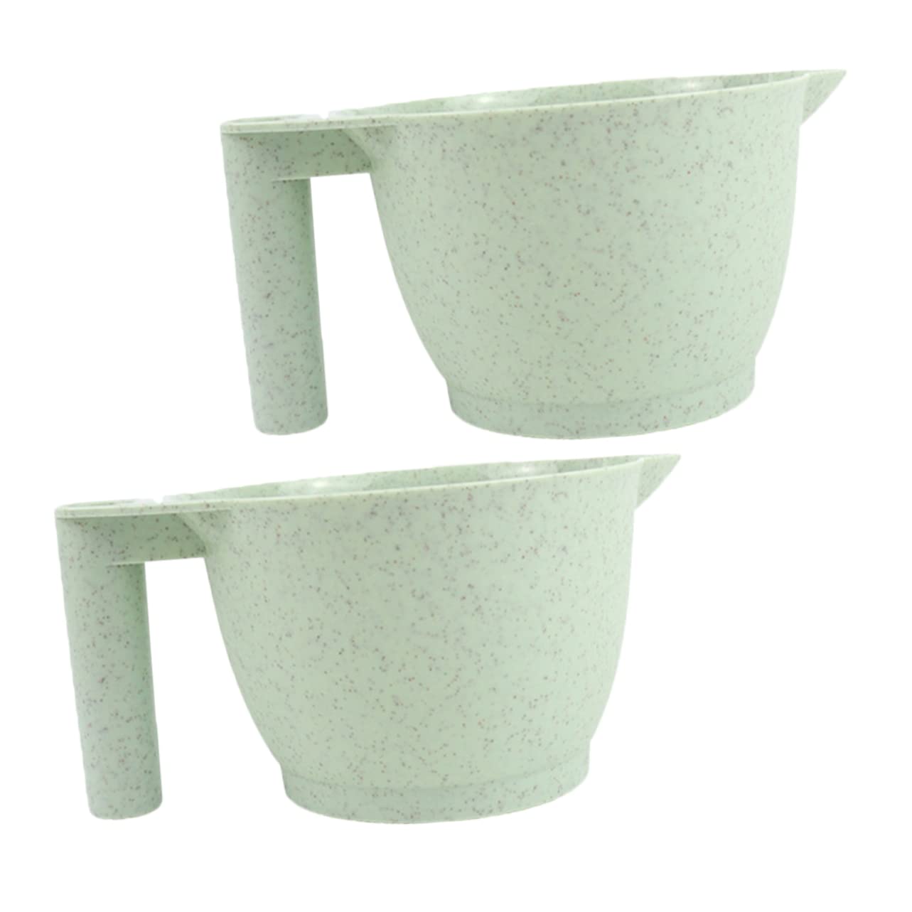 Didiseaon Hair Dye Mixing Bowl Tint Mixing Bowl Handle Hair Styling Tools for Salon