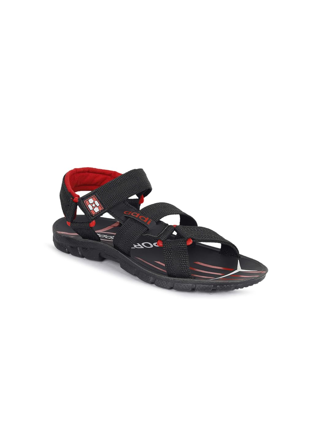 See full amazon price history chart for AADI Mens Red Black Comfortable Lightweight Outdoor Casual Sandals & Floaters AADI Mens Red Black Comfortable Lightweight Outdoor Casual Sandals & Floaters (B0DB87HT7P) Amazon Price History, Amazon Price Tracker