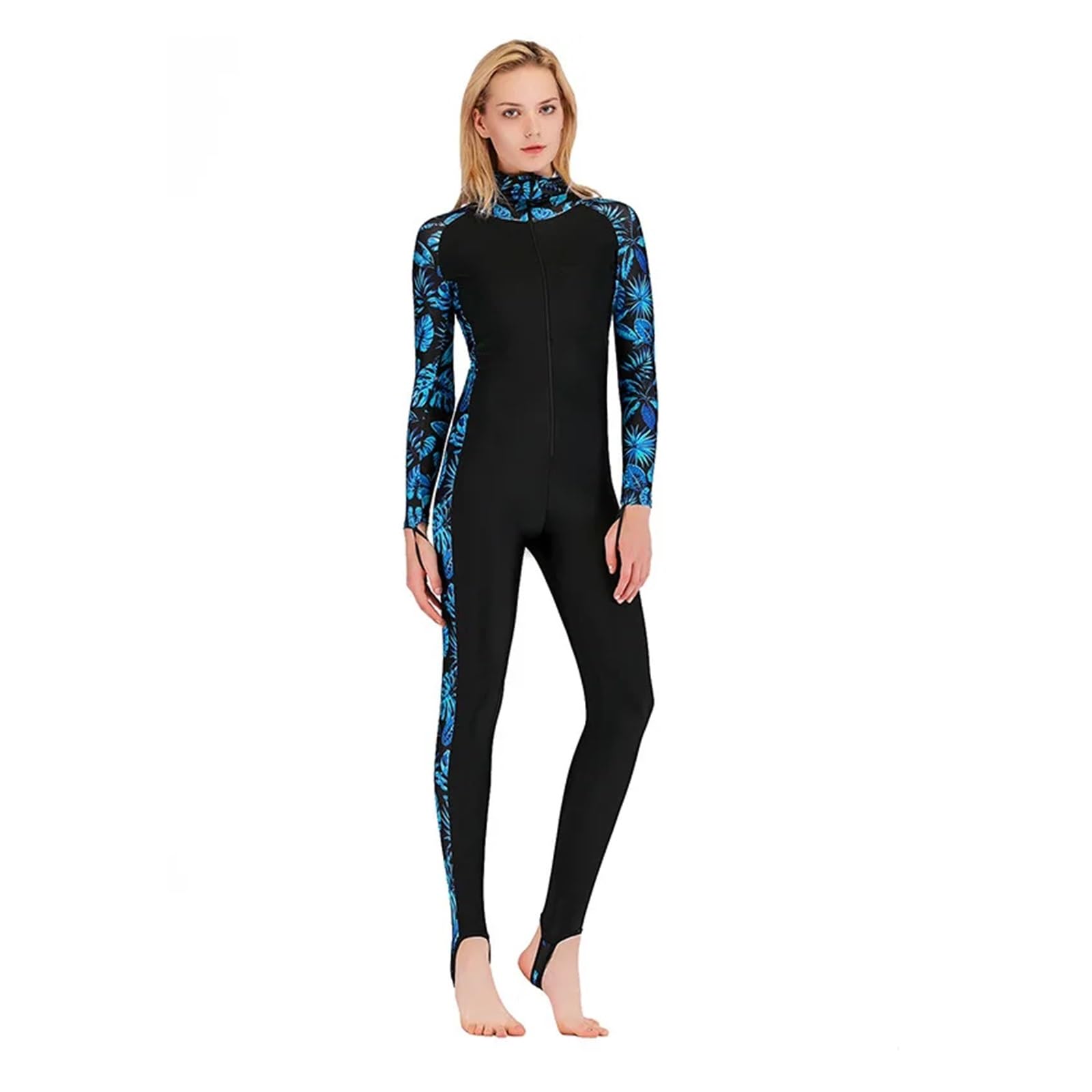 Combinaison de plongée for Femme, Cagoule, Maillot de Bain, Protection intégrale Contre Les méduses, vêtements de plongée avec Tuba