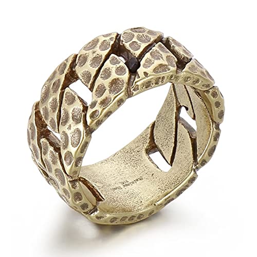 Vintage Punk Tire Tread Ring