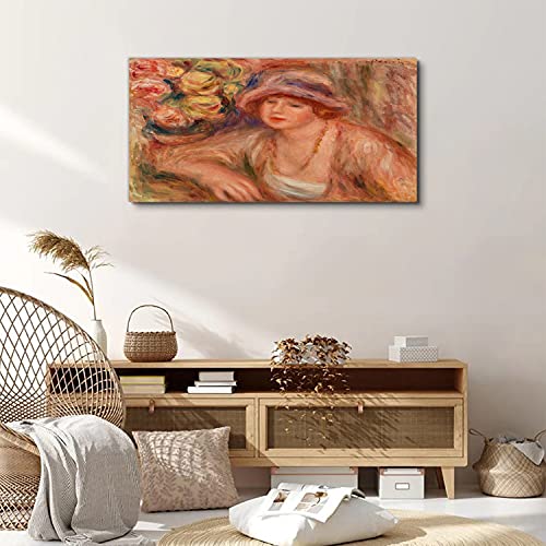 Impression sur toile Fleurs de femmes 100x50cm déco durable - 3