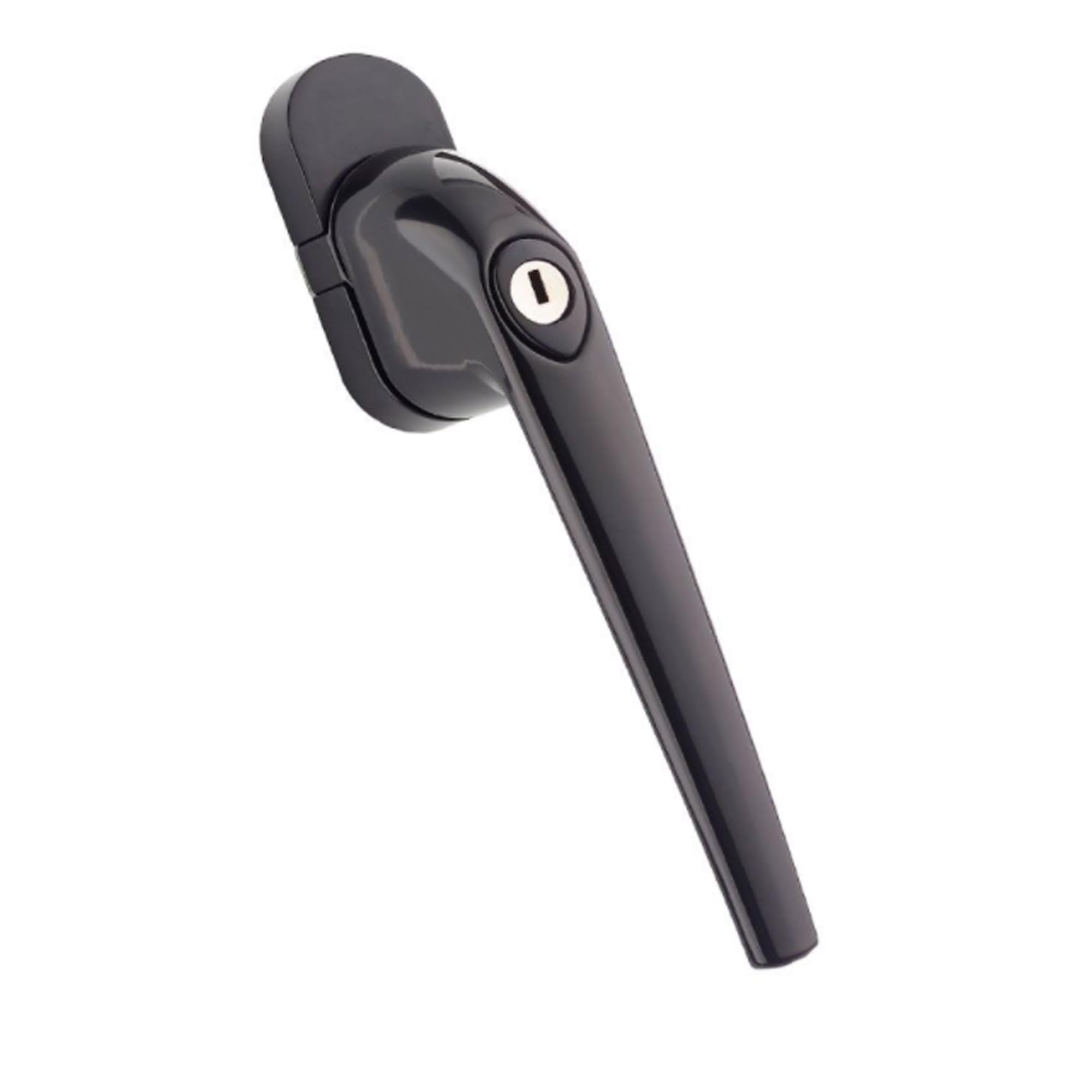Upvcstore Black Tilt And Turn Upvc Window Handle Locking Mila 43Mm Spindle (Black)