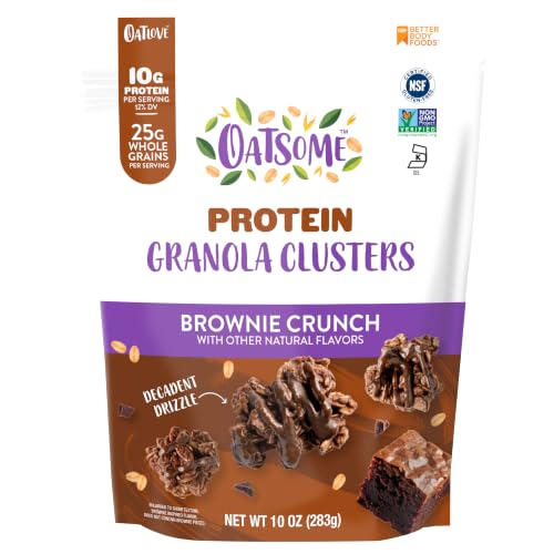 Oatsome Protein Granola Clusters Brownie...