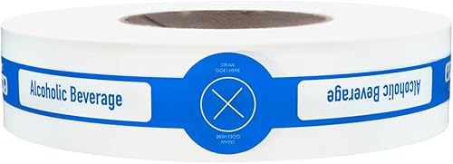 Sellos a prueba de manipulaciones para bebidas alcohólicaspopotes a prueba de manipulaciones para seguridad alimentaria, calcomanías para bebidas