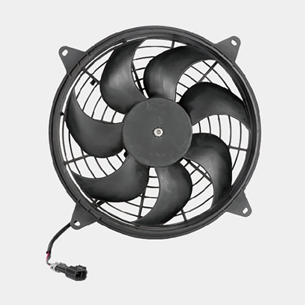 12,7 cm (5 Zoll) DC 12 V 7 Flügeln DC bürstenloser Lüftermotor Gehäuse Kühler Lüfter Kühler (12 V)