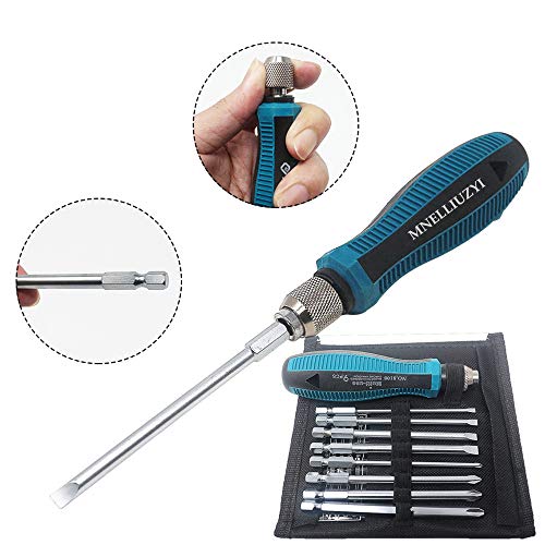 9 in 1 Precision Screwdriver Bit Set Handle Multi-function Screw Driver Magnetic Multi-use Slotted Phillips Hand Tools No.8108