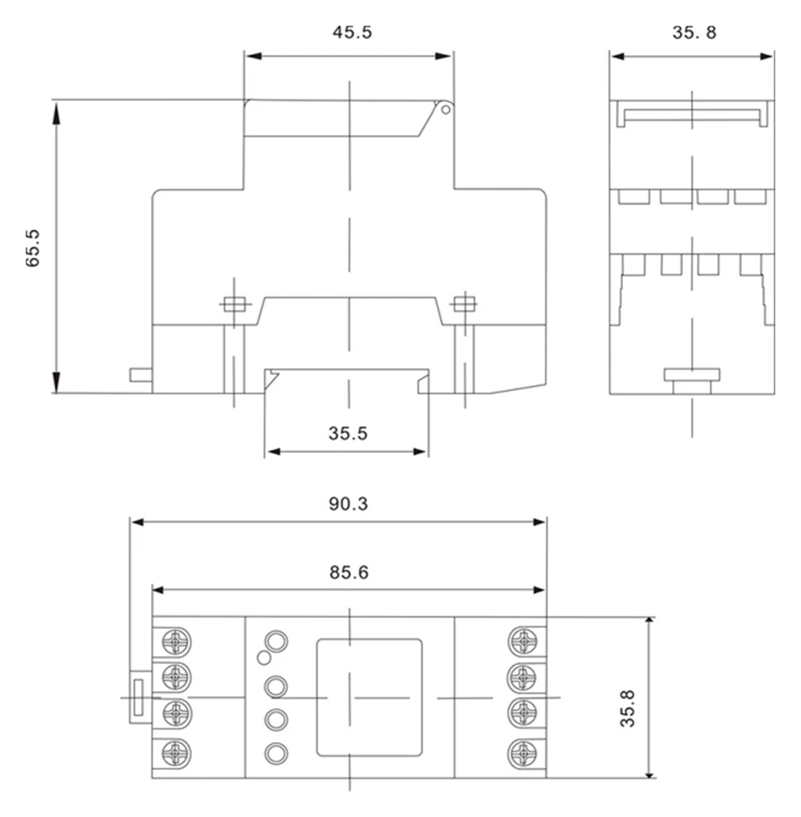 Interruttore Timer Meccanico Regolabile settimanale 24 Ore su Guida DIN LCD 240V 16A