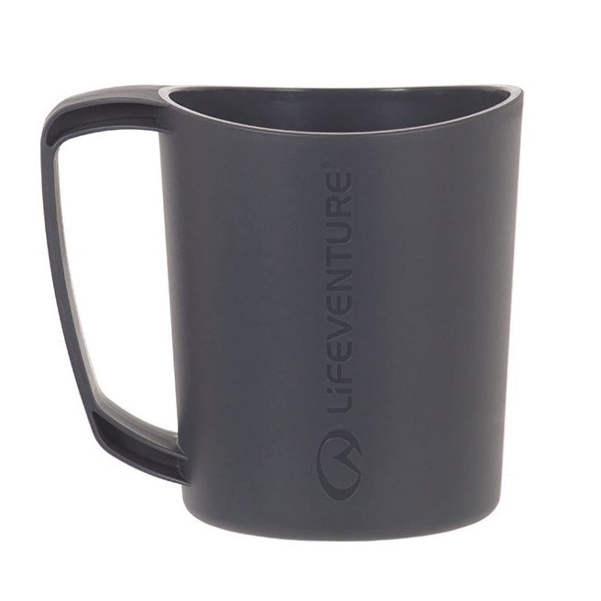 Life Venture Unisex Grey Lifeventure Ellipse Plastic Camping Mug