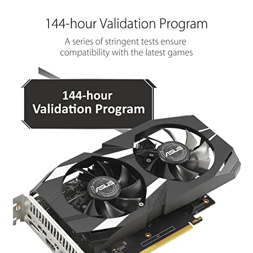 Dual GeForce® GTX 1650 V2 OC Edition 4GB GDDR6 (PCIE 3.0, memoria GDDR6 da 4 GB, HDMI 2.0b, DisplayPort 1.4a, DVI-D, IP5X resistente alla polvere, Auto-Extreme) - Scheda video - Immagine 3