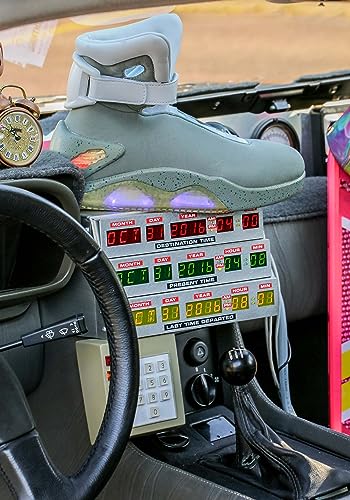 Fun Costumes Adult Light Up Back to the Future 2 II Shoes with Charging and Adjustable Straps - Officially Licensed4