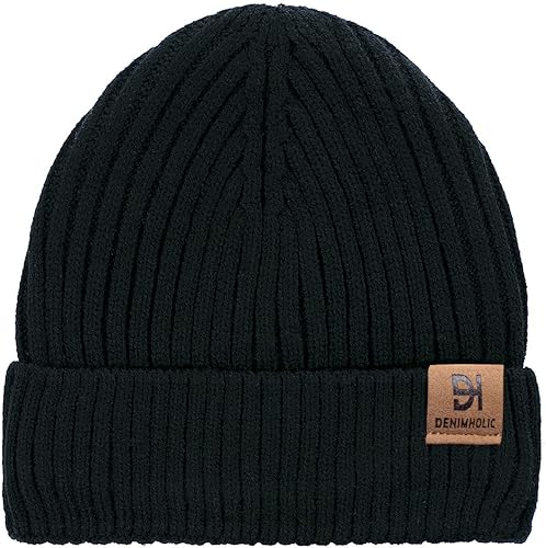 Image of DENIMHOLIC Winter Cap for Men & Women, Beanie Cap for Men Woolen Cap for Men & Women, Beanie Cap for Women