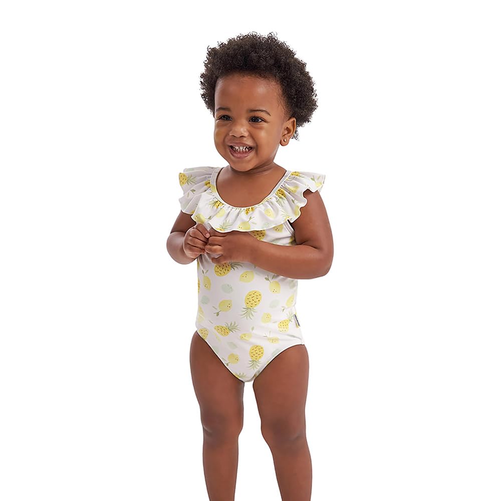 Gerber Baby Girls Swimsuit Set, Comfortable Soft Wear 3