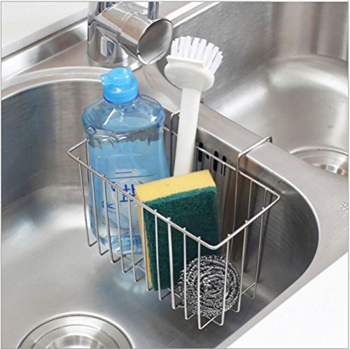 ShiZAK - Portaspugna per lavandino da cucina, in