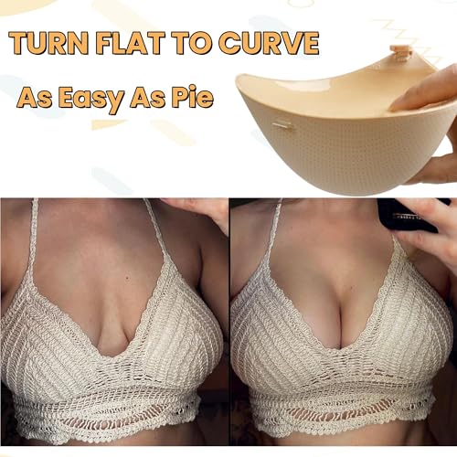 Nimiah Super Thick Adhesive Bra - Instant Volume Sticky Bra for Flat Chest Unisex, Mastectomy, Transgender Beginner2