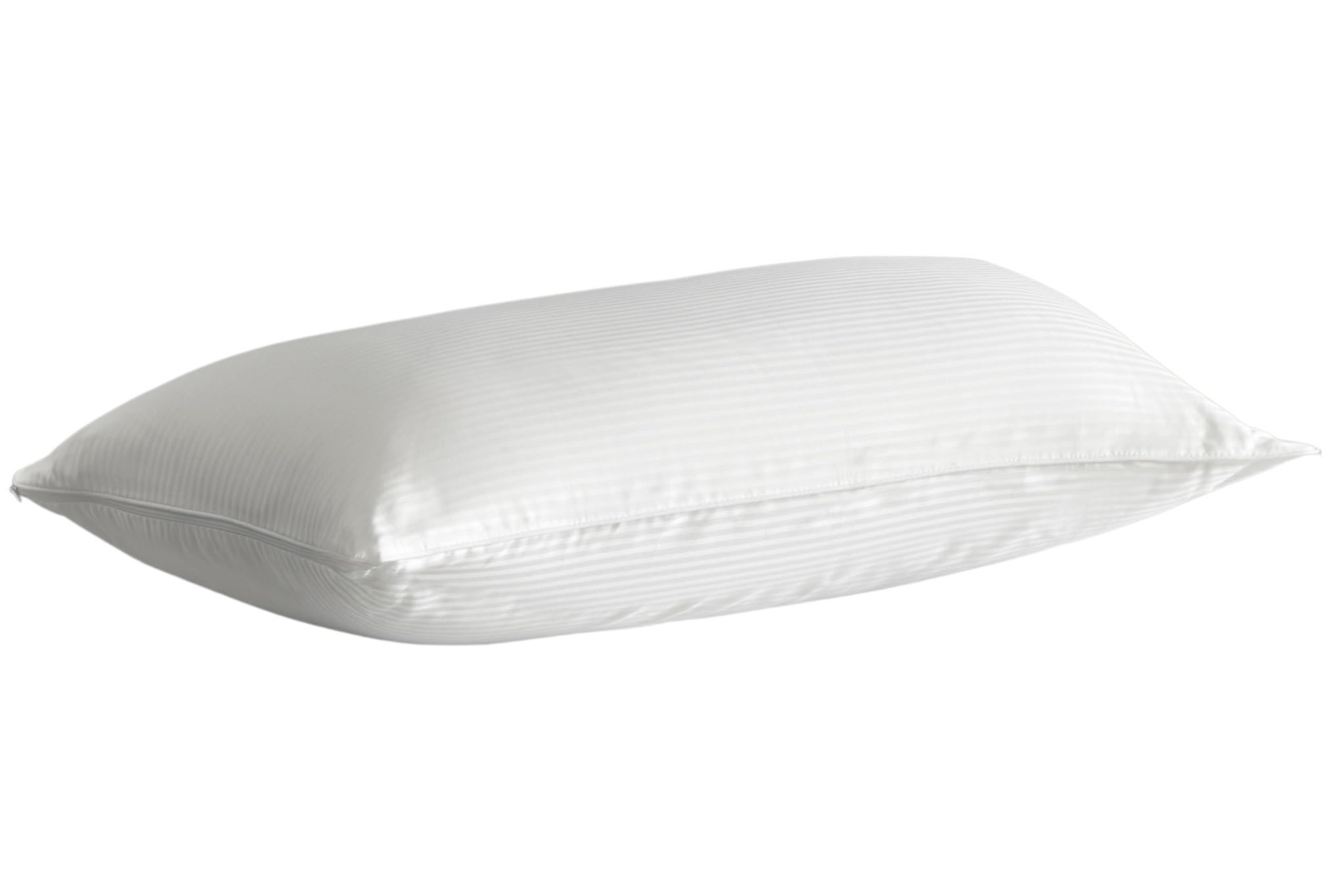 Velfont Almohada de Fibra Teide, Doble Funda de Algodón 200 Hilos, Varias Medidas, Firmeza Media-Alta, Blanco (90 cm)
