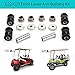 10L0L Golf Cart Front Lower Arm Bushing Kit for Yamaha G&E G22 G29,Front Control Arm Bush Collar Thrust Cover OEM #2HR-23526-00-00/90381-18001-00/90387-12016-00/JN6-F2124-10-00/401-22128-01-00