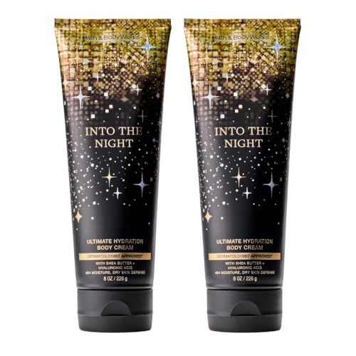 Bath & Body Works Body Cream, Into the Night, 8 oz, 2 Pack - image 1