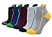 Price comparison product image Men's 5-Pack Atheltic No Show Socks Cushioned Comfort with Mesh UK 6-11