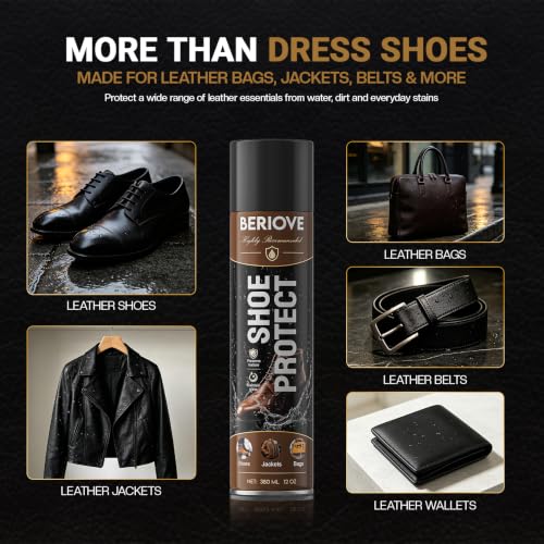 Image of Protect Shoe Protector Spray - 6.7 OZ Waterproofing Spray | Rain & Stain Waterproof Nano Protection for Leather, Suede, Sneaker