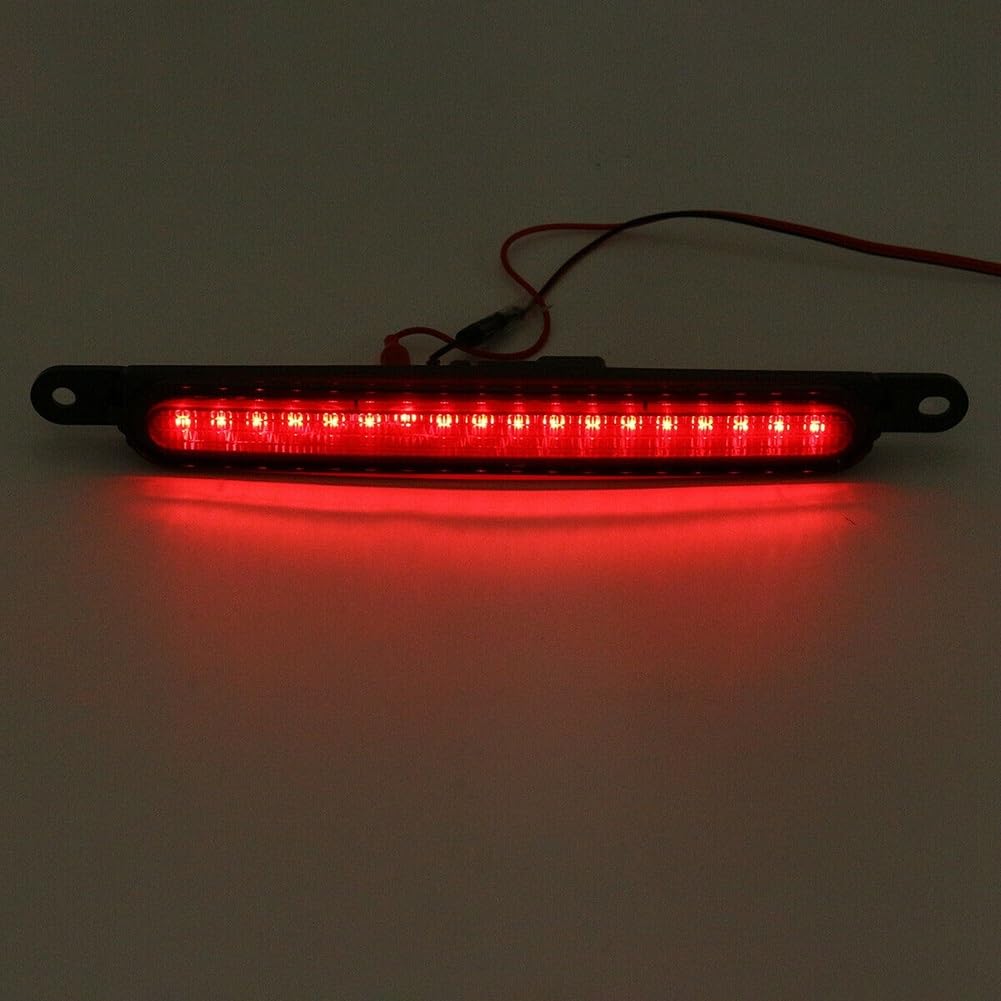 IITA Luce Stop per Auto Auto Terza Coda Freno Posteriore Luce di Arresto LED Lampadina di Segnale per BMW Z4 E85 per 2003-2008 Bianco E Rosso Centro Alto Lampada Stop (Colore : Rosso)