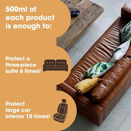 Image of Furniture Clinic Leather Protection Cream | Leather Conditioner & Protector for Car Seats, Leather Furniture, Shoes, & More, 250ml