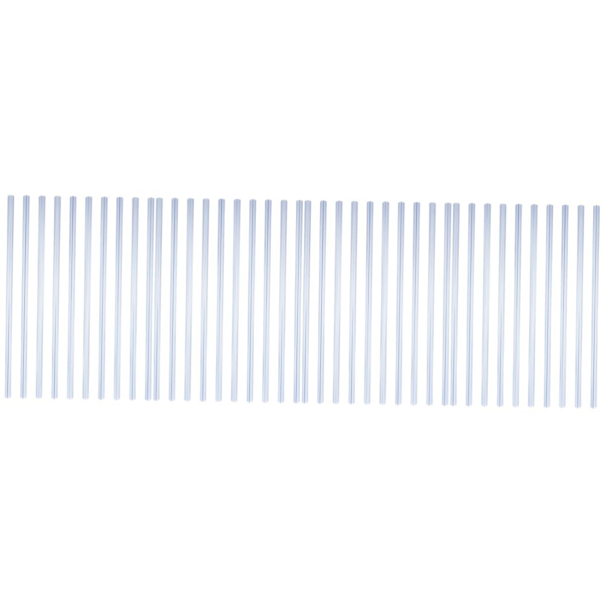 NUOBESTY 4 Ensembles Barres De Transparentes Pour Reliure De Documents Baguettes Coulissantes Pratiques Pour Étudiants Et Enseignants 10 Pièces * 4